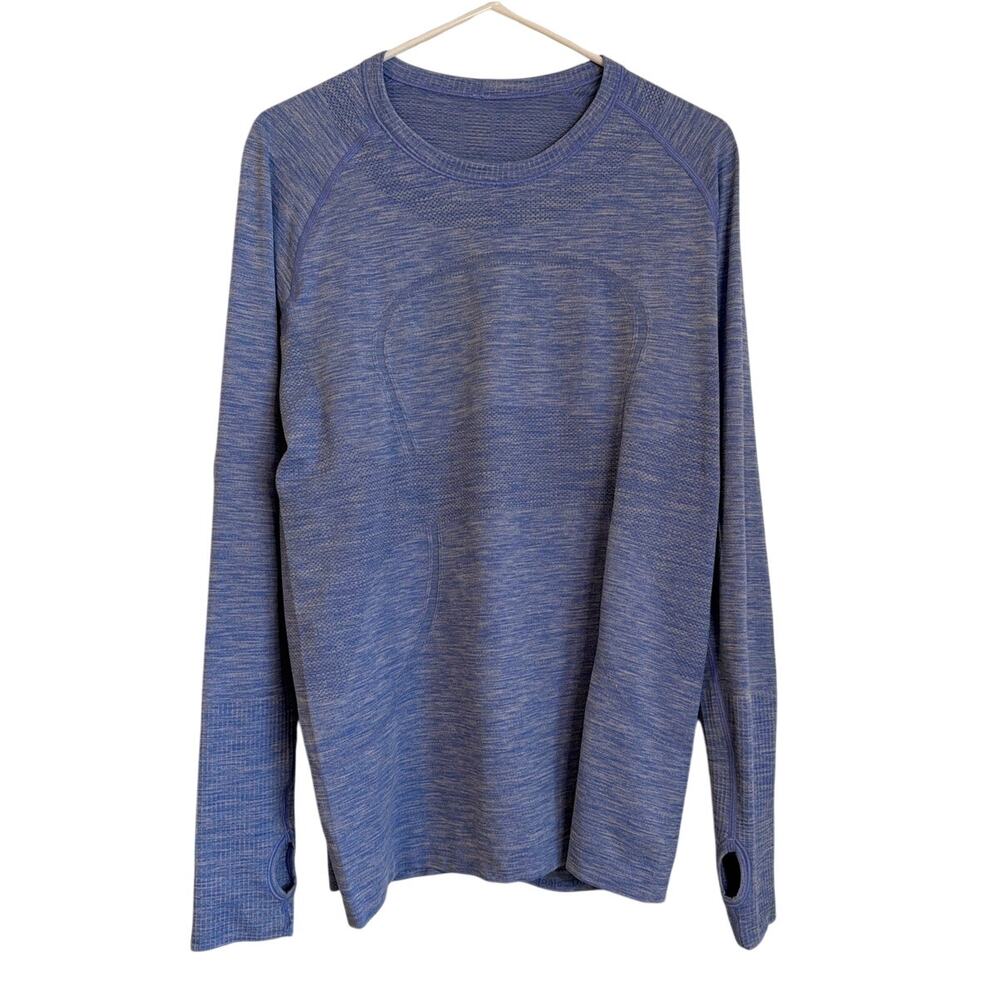 Lululemon Swiftly Tech Long Sleeve Top Blue Women’s Size 12